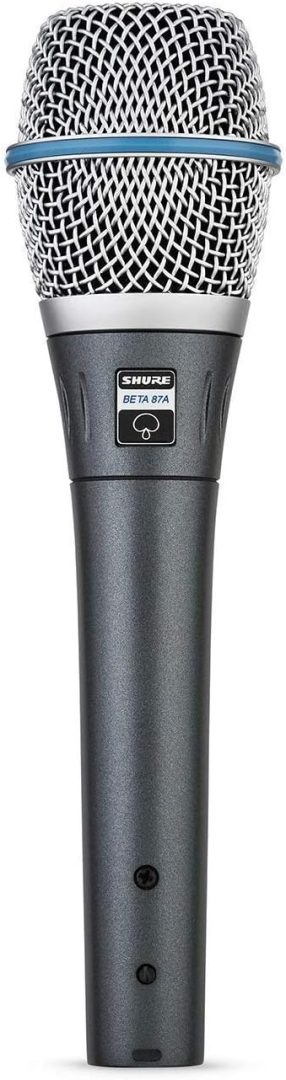 Shure Beta 87A supercardioid condenser vocal microphone