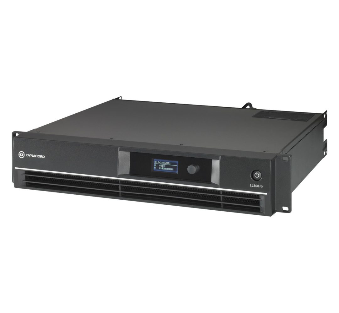 Dynacord L3600FD DSP power amplifier front
