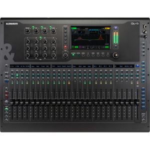 Allen & Heath QU-6 Digital Mixer | 24-Channel Console for Live & Studio