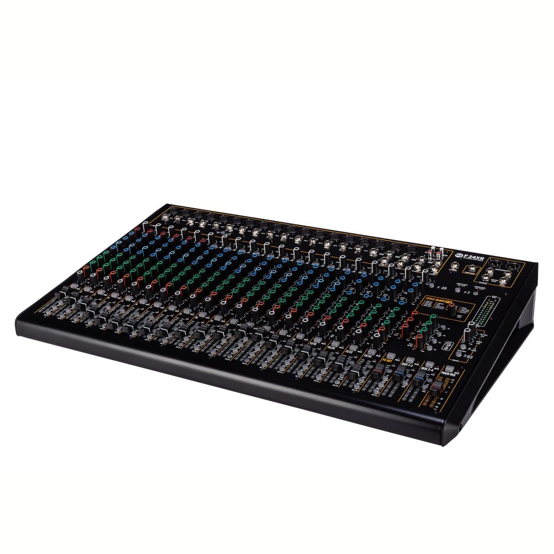 RCF F 24XR 24-channel analog mixer overview