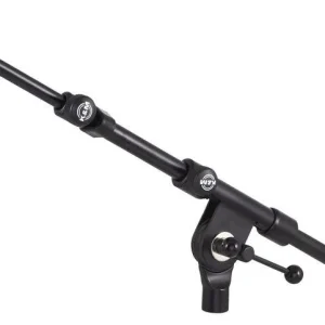 K&M 211/1 Black Telescoping Boom Arm