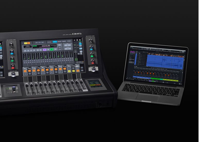 DAW Remote function on the Yamaha DM5 for tactile DAW control