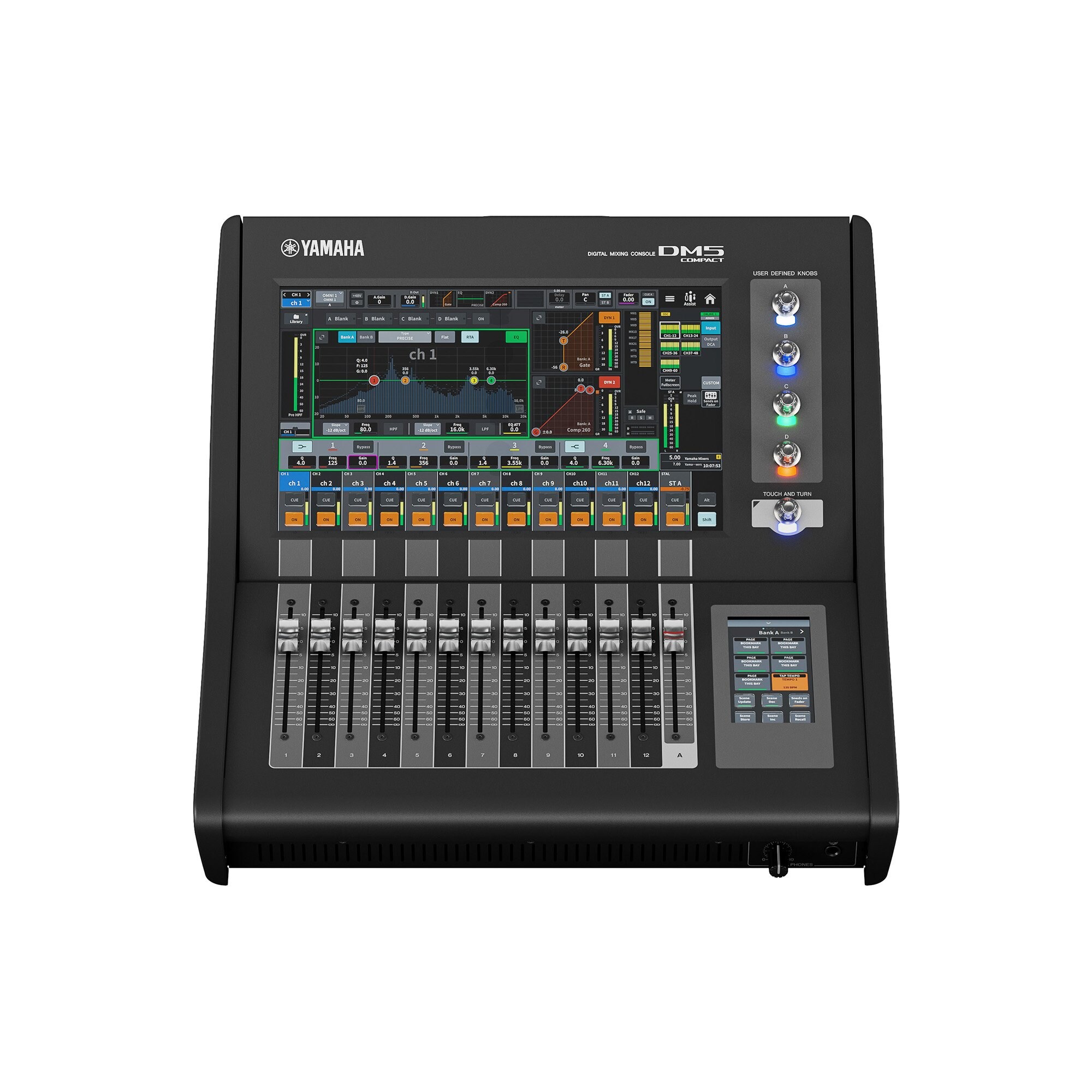 Yamaha DM5 Compact digital mixing console, front view